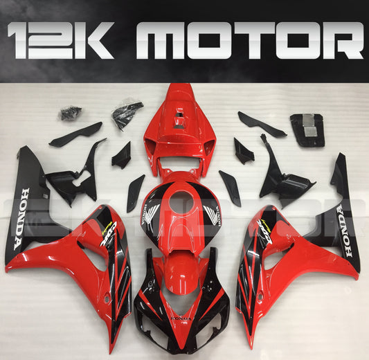 HONDA CBR1000RR 2006 2007 Red OEM Design Fairing | 12K MOTOR