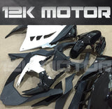 KAWASAKI Ninja 300 2012-2017 Black and White Fairing | 12K MOTOR