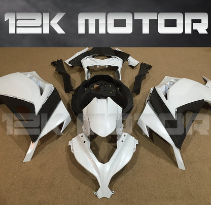 KAWASAKI Ninja 300 2012-2017 White Fairing | 12K MOTOR