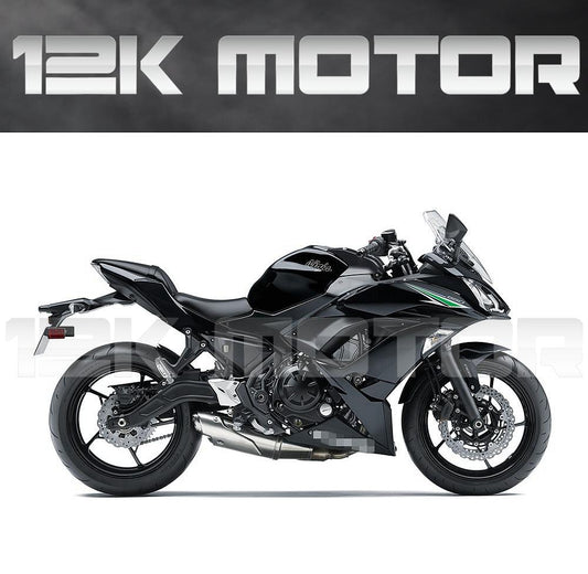 KAWASAKI Ninja 650 2017-2019 Black Fairing | 12K MOTOR