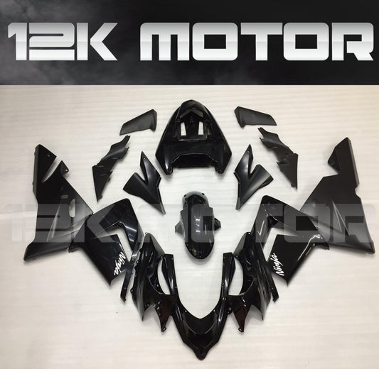 KAWASAKI ZX10R 2004 2005 Black Fairing | 12K MOTOR
