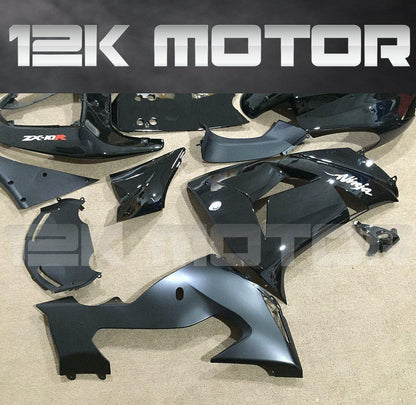 KAWASAKI ZX10R 2006 2007 Gloss Black Fairing | 12K MOTOR
