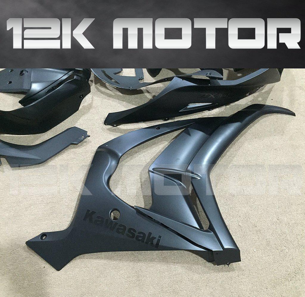 KAWASAKI ZX10R 2011-2015 Plain Matt Black Fairing | 12K MOTOR