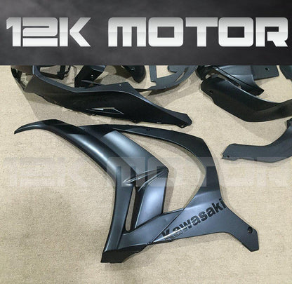 KAWASAKI ZX10R 2011-2015 Plain Matt Black Fairing | 12K MOTOR