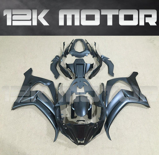 KAWASAKI ZX10R 2011-2015 Plain Matt Black Fairing | 12K MOTOR