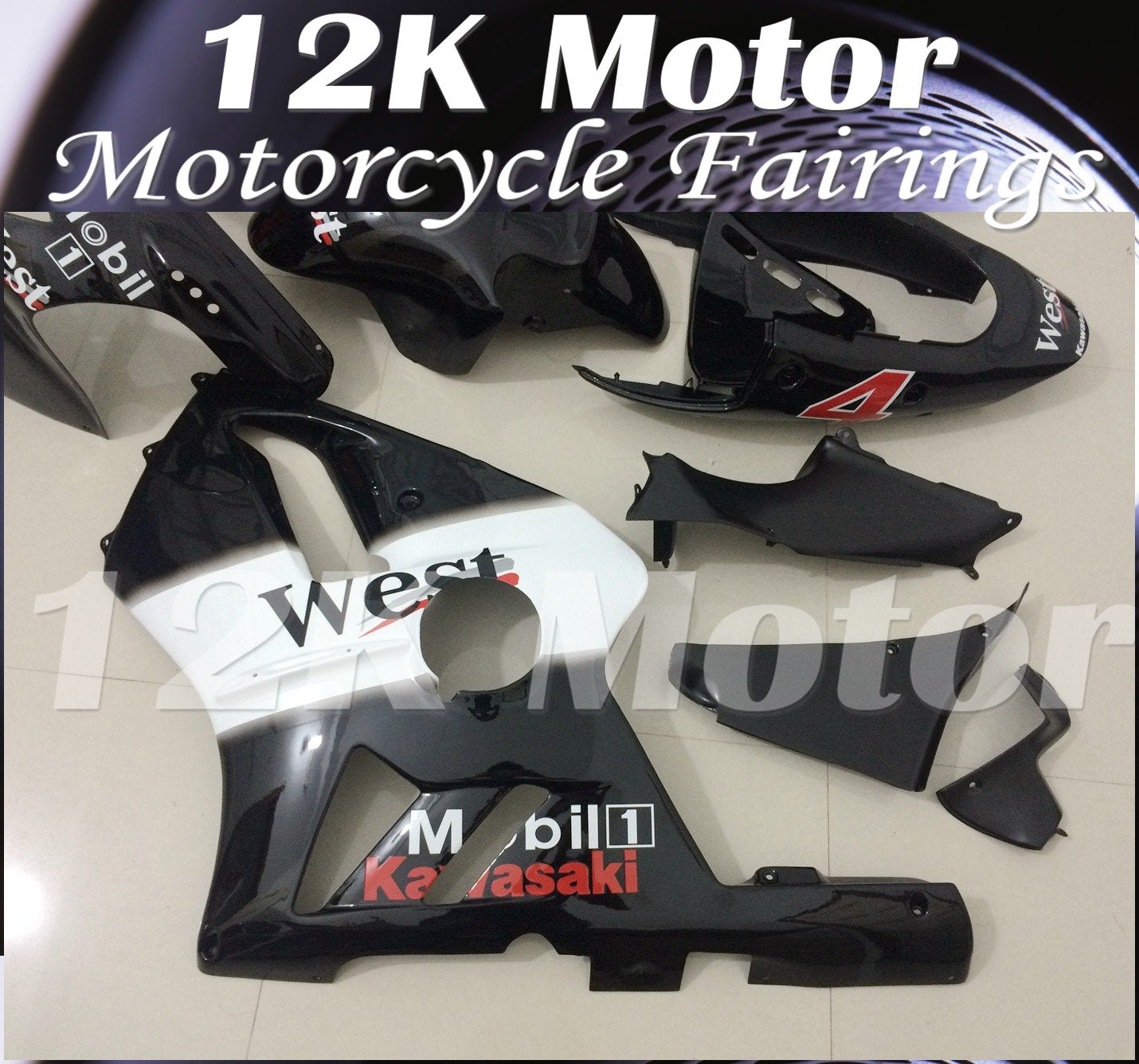 KAWASAKI ZX12R 2002-2006 Fairing | 12K MOTOR