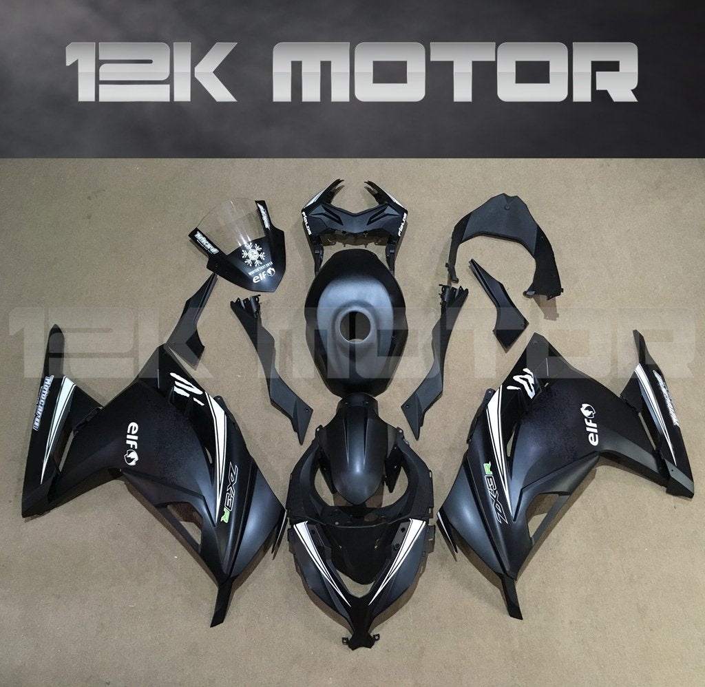 Ninja 300 2013 2017 Matt Black Fairing Kits