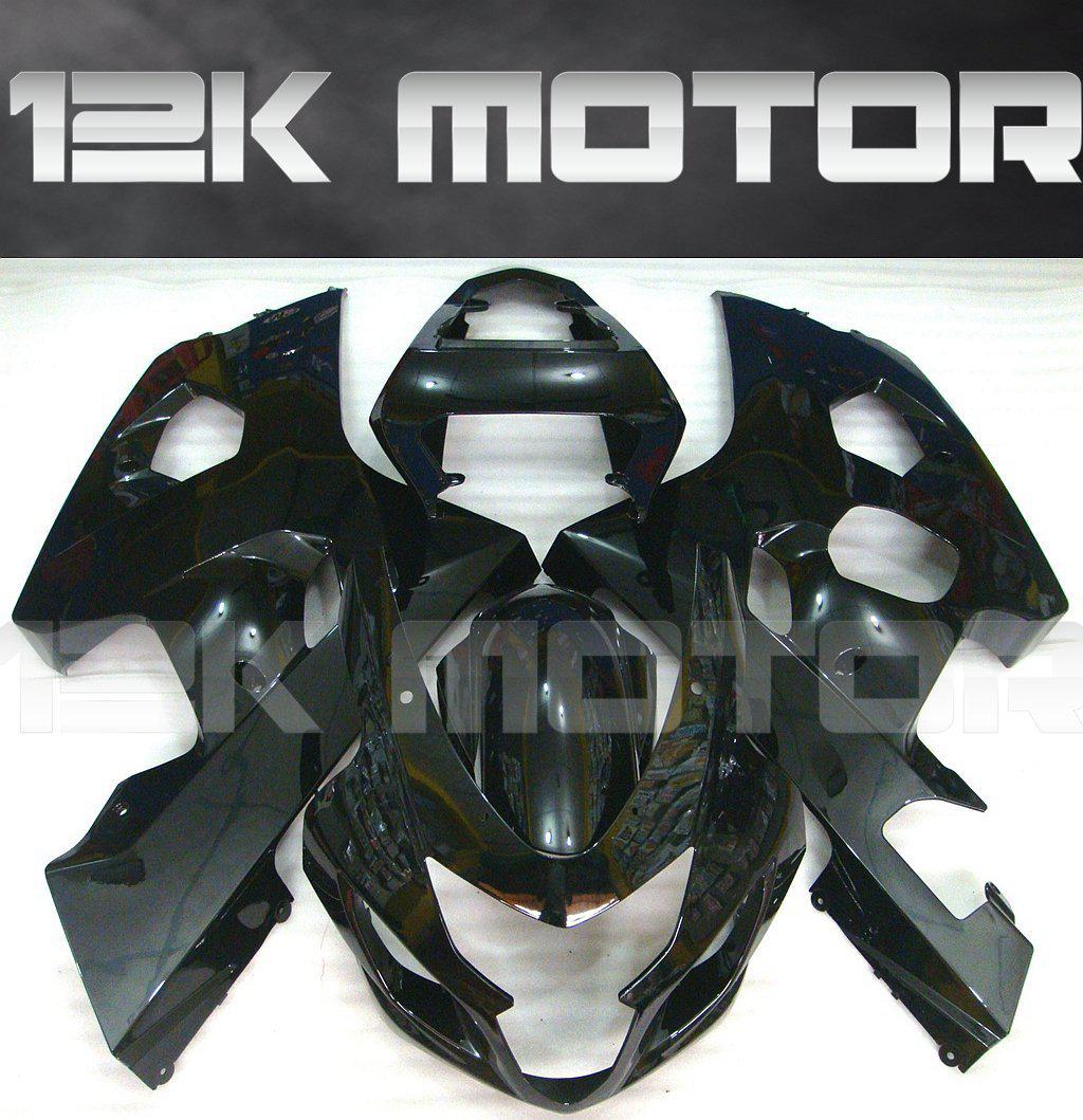 ZXMT Gloss Black Tank Cover Fairing Cowl For Suzuki GSXR600 & GSXR750 2004-2005 (K4/K5) – Injection Molded ABS