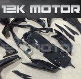 SUZUKI GSXR 600/750 2008-2010 Plain Gloss Black Fairing | 12K MOTOR