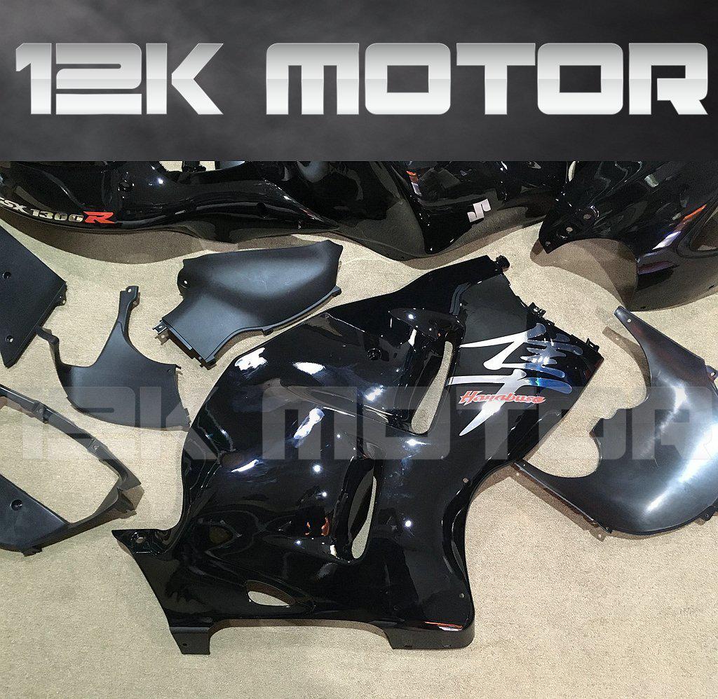 SUZUKI Hayabusa GSX1300R 1999-2007 Gloss Black Fairing | 12K MOTOR