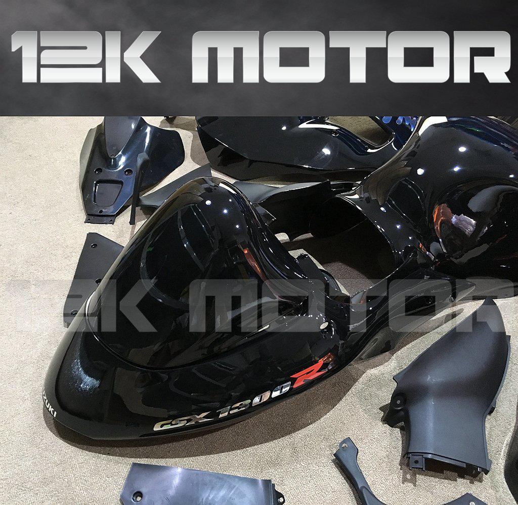 SUZUKI Hayabusa GSX1300R 1999-2007 Gloss Black Fairing | 12K MOTOR