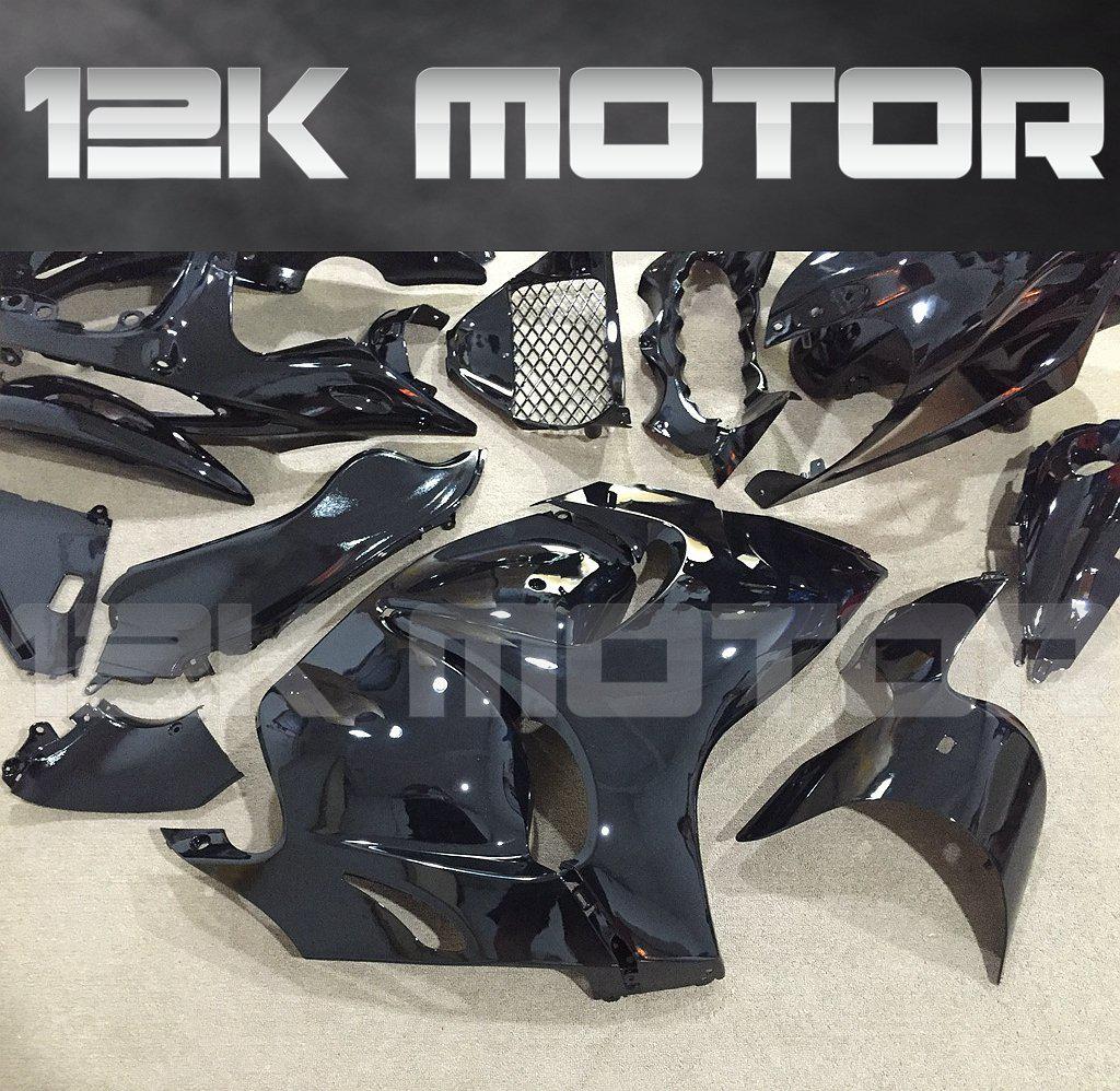 SUZUKI Hayabusa GSX1300R 2008-2018 Plain Gloss Black Fairing | 12K MOTOR