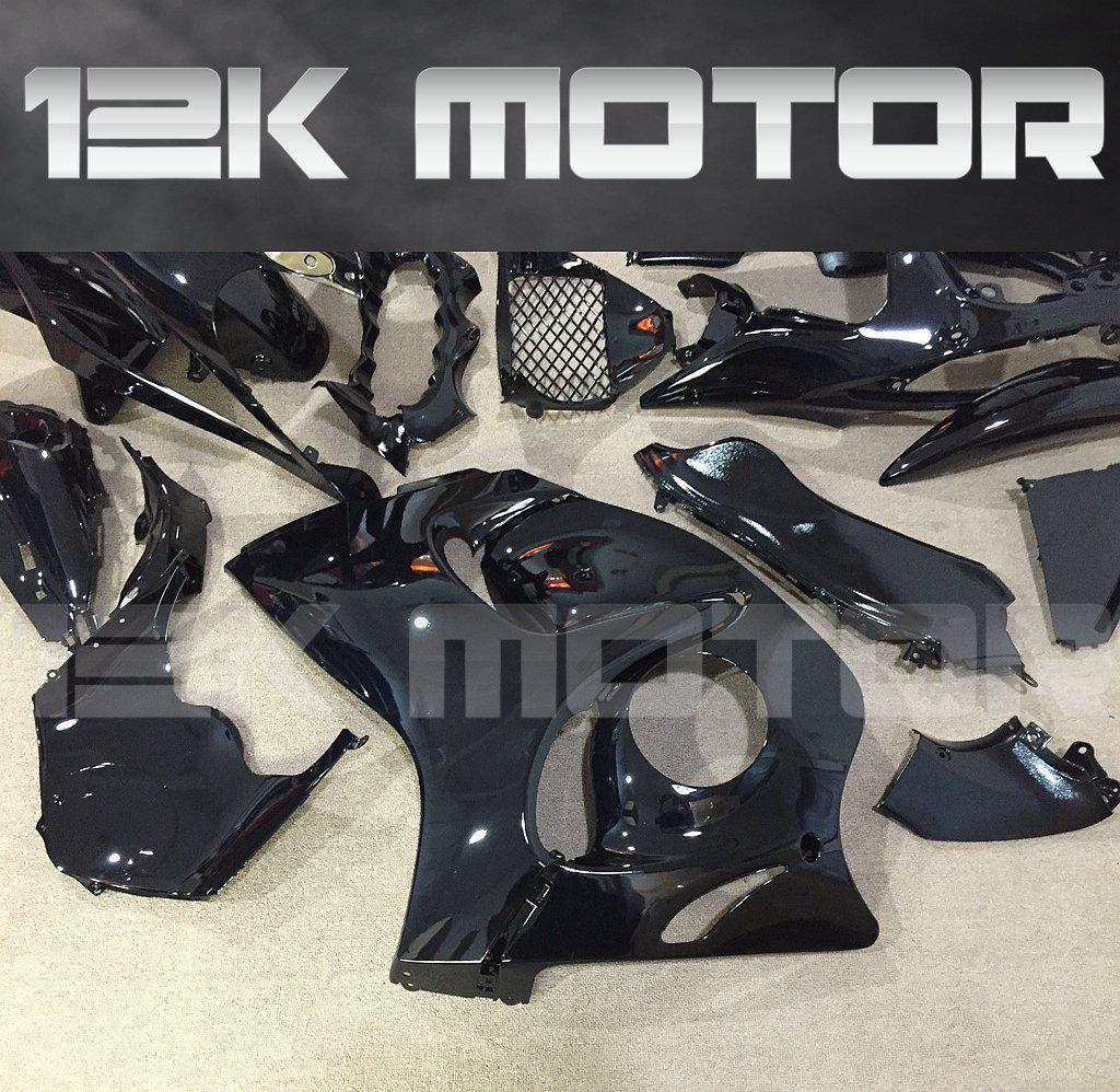 SUZUKI Hayabusa GSX1300R 2008-2018 Plain Gloss Black Fairing | 12K MOTOR
