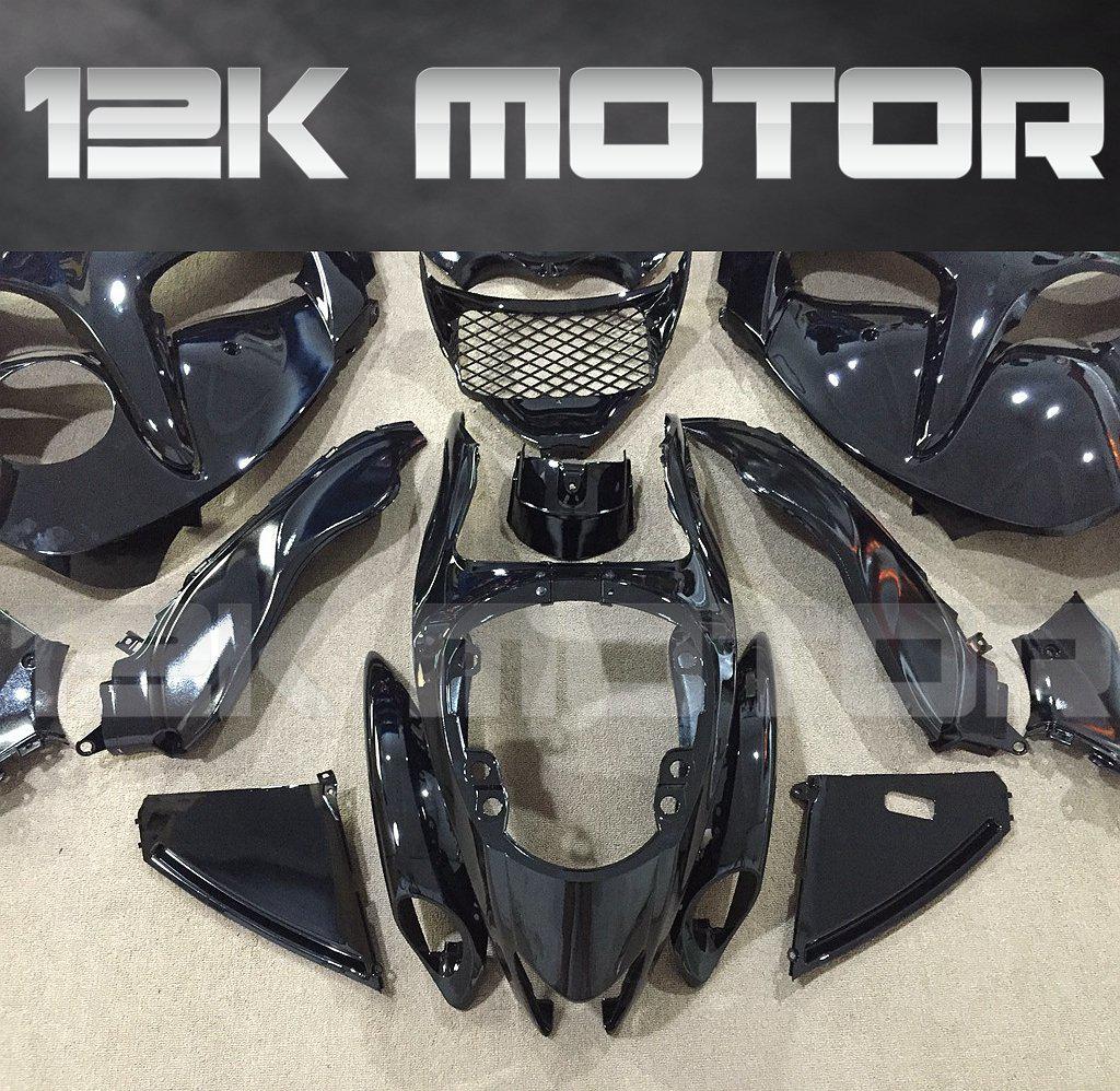 SUZUKI Hayabusa GSX1300R 2008-2018 Plain Gloss Black Fairing | 12K MOTOR